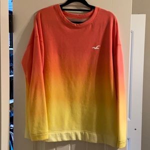 Rainbow Hollister sweater